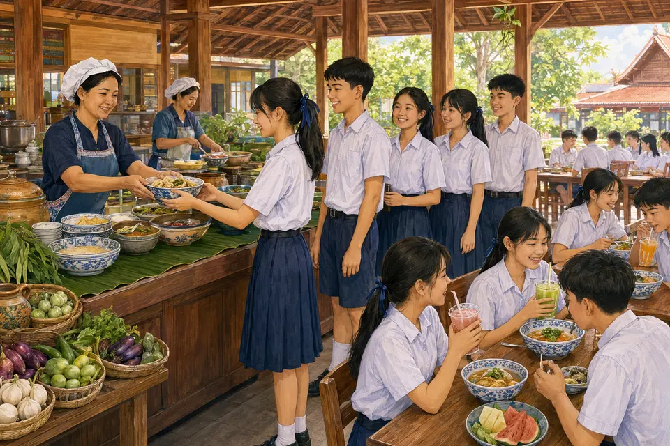 Lesson 39: Everyday Food and Drinks — ภาพประกอบบทเรียน 39: อาหารและเครื่องดื่มในชีวิตประจำวัน